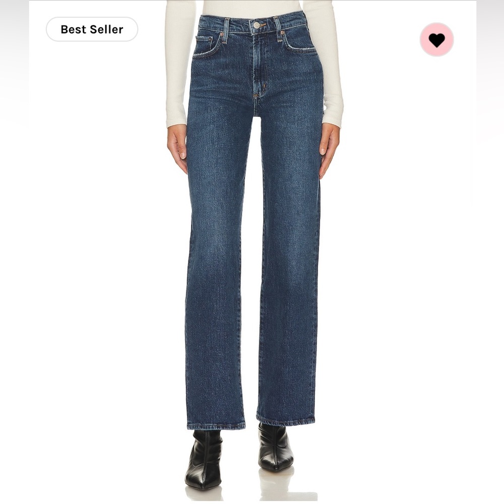 Agolde Harper Mid Rise Straight